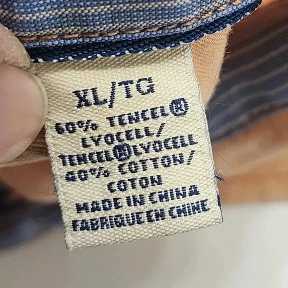 Tommy Bahama Island Morden Fit Button Up Short Sleeve Men's Shirt  XL Orange - Picture 6 of 7